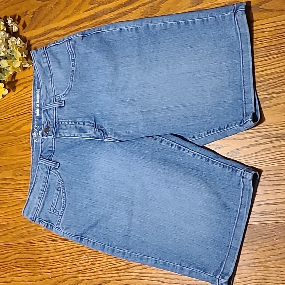 Lee Riders Midrise Denim Shorts - Ladies 10R - Picture 2 of 9